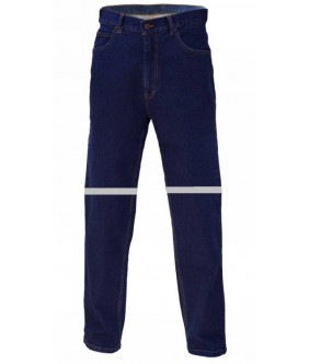 Mens Denim Jeans with Tape